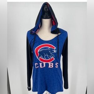 Major league fitness  Cubs lightweight hoodie S